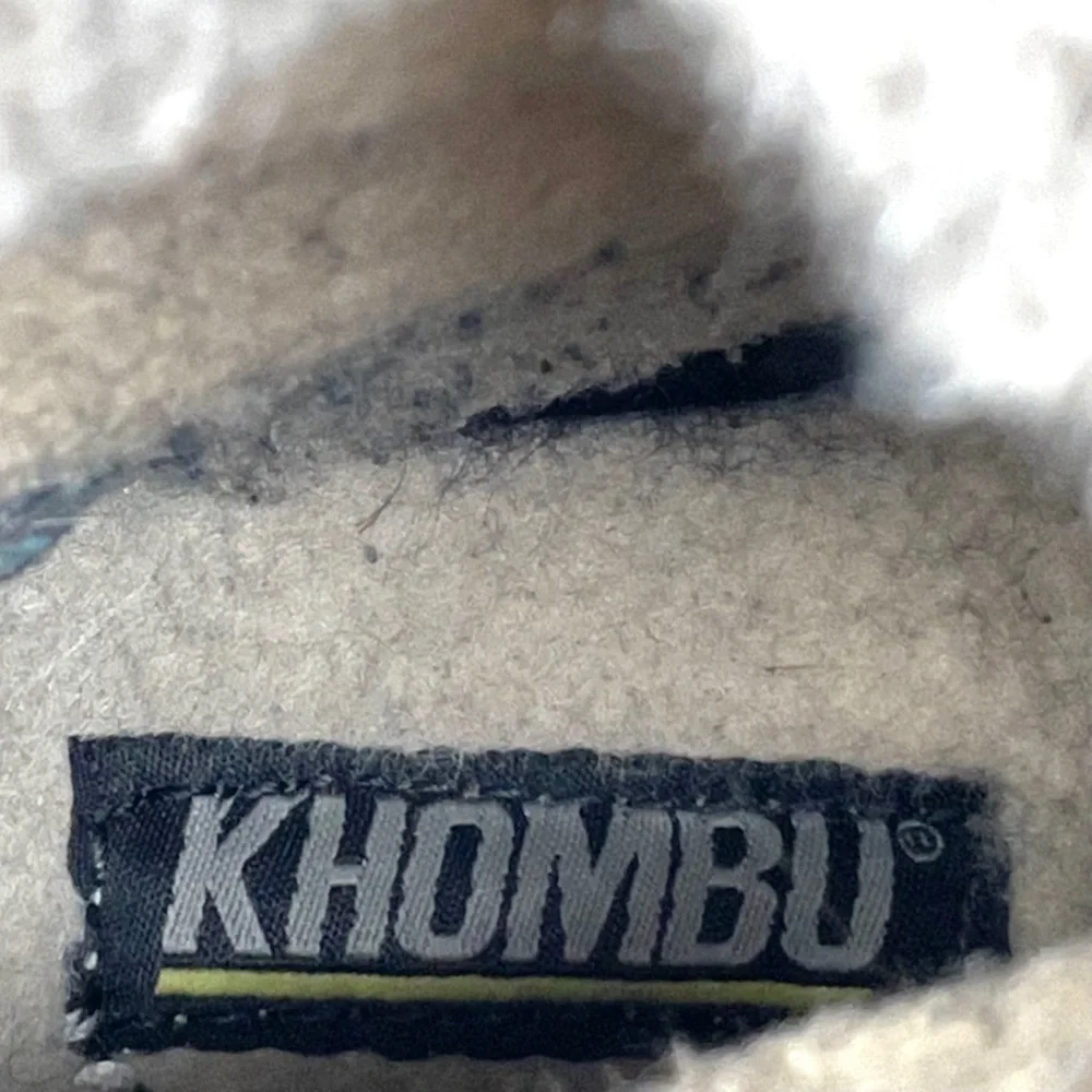 Khombu Alyssa Taupe Leather Faux Fur Duck Boots Size 6M